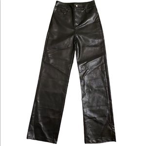 Nasty Gal Faux Leather Pants